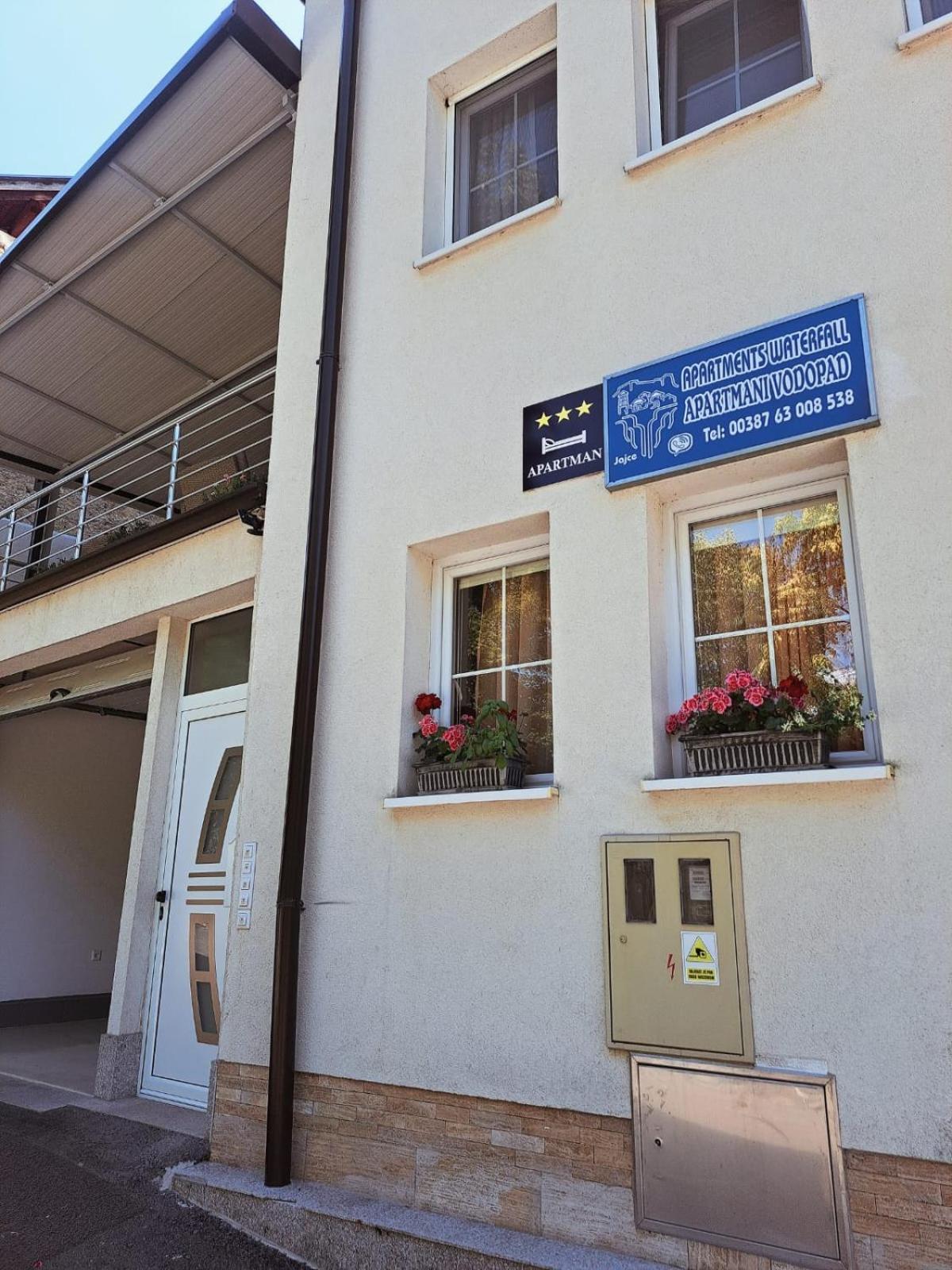 Apartmani Waterfall / Vodopad Jajce Eksteriør bilde